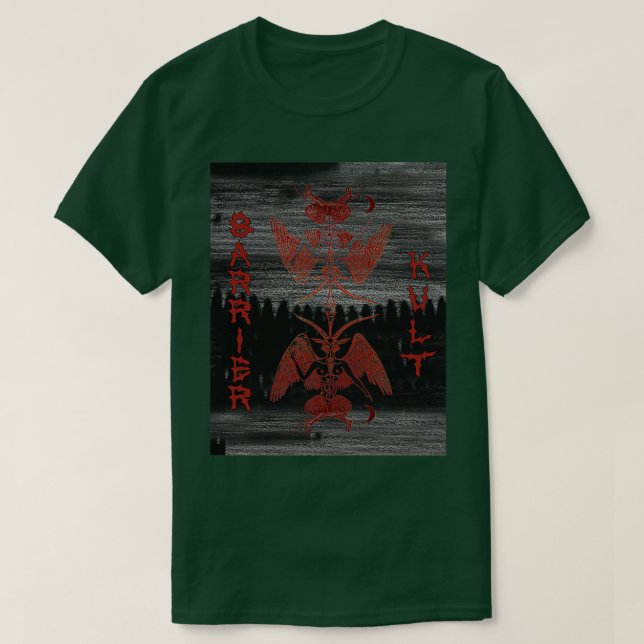 Barrier Kult T Shirt (Design framsida)