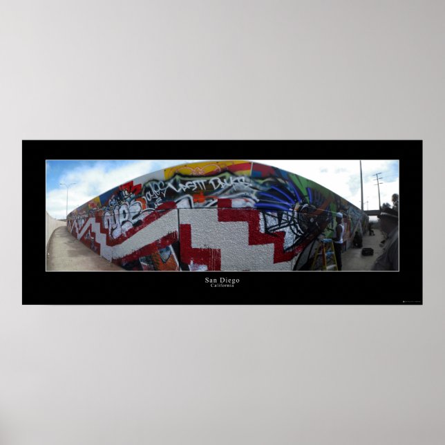 Barrio Logan Chicano Park Poster (Framsidan)