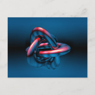 Barromean knot vycard vykort