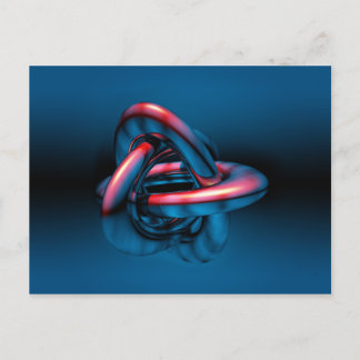 Barromean knot vycard vykort