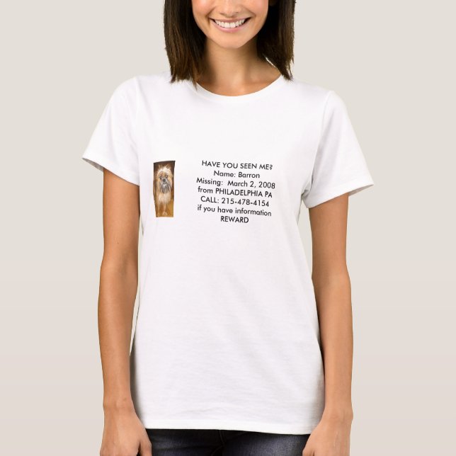 Barron damutslagsplats t-shirt (Framsida)
