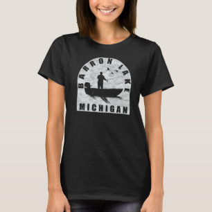 Barron Sjö Fishing Michigan T Shirt