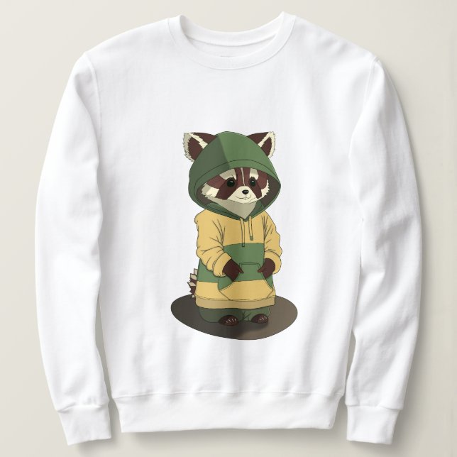 Barron the Raccoon T Shirt (Design framsida)