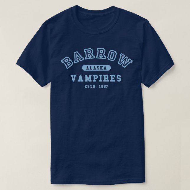 Barrow Alaska Vampires T Shirt (Design framsida)