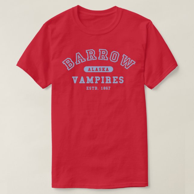 Barrow Alaska Vampires T Shirt (Design framsida)