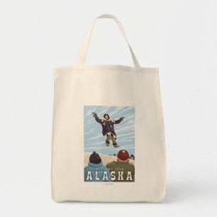 Barrow vintage resor för Alaska filtdugg Tygkasse