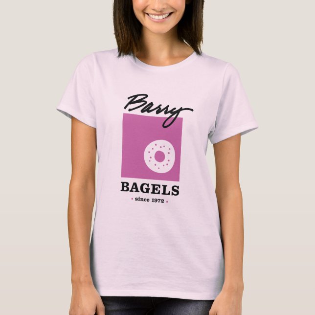 Barry bageltävling för botlagskjortan #1 t-shirt (Framsida)