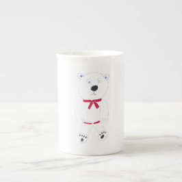 Barry Bear Bone China Mugg Benporslin Mugg