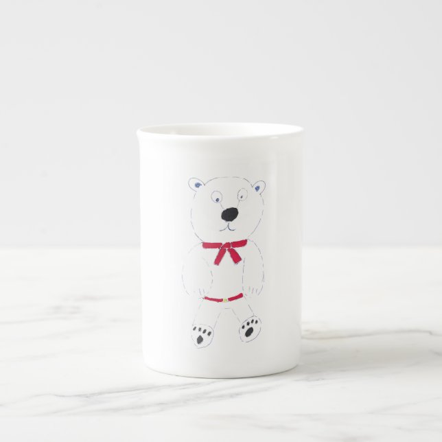 Barry Bear Bone China Mugg Benporslin Mugg (Framsidan)