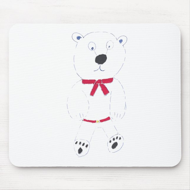 Barry Bear Mousepad Musmatta (Framsidan)