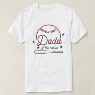 BARRY Dada från nybörjare Baseball Birthday T Shirt
