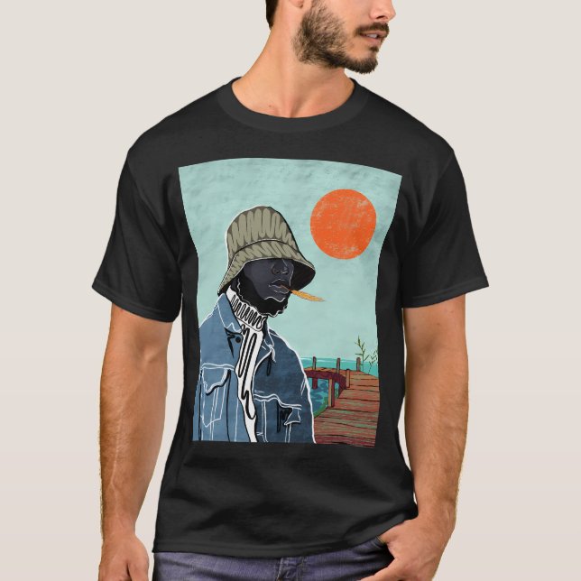 Barry Fiskaren T Shirt (Framsida)