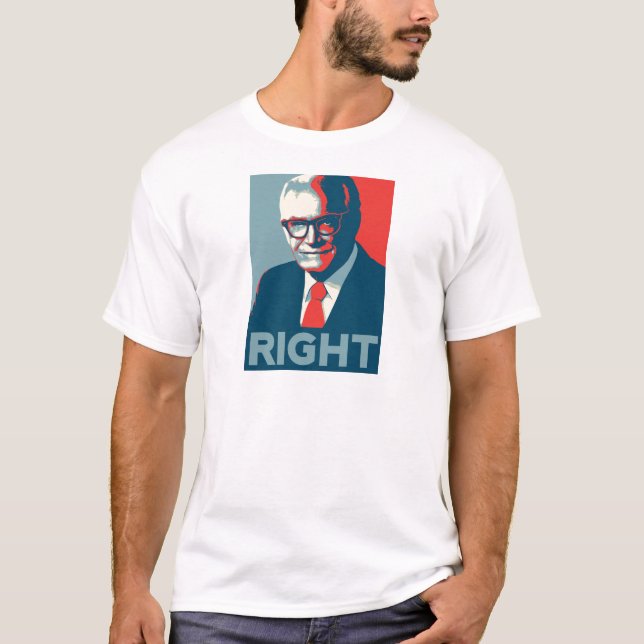 Barry högra Goldwater T Shirt (Framsida)