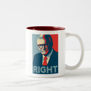 Barry högra Goldwater Två-Tonad Mugg