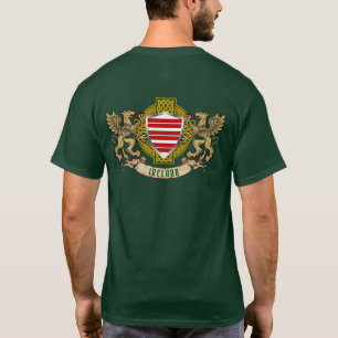Barry Irish Shield & Griffins Personlig T Shirt