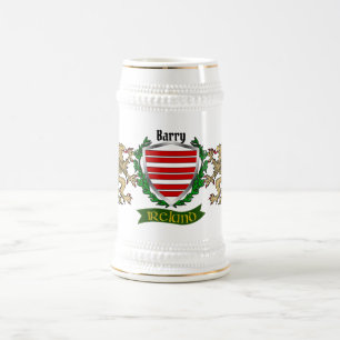 Barry Irish Shield Personlig Sejdel