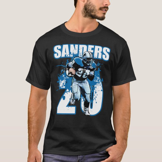 Barry Sanders Classic T-Shirt (Framsida)