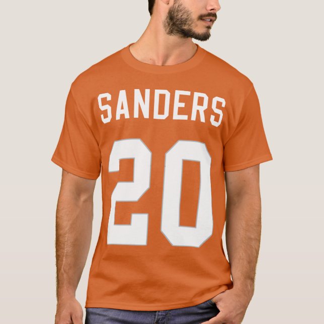 Barry Sanders T Shirt (Framsida)