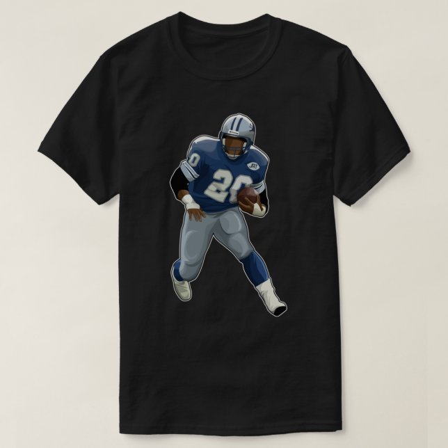 Barry Sanders Take The Ball Classic T-Shirt (Design framsida)