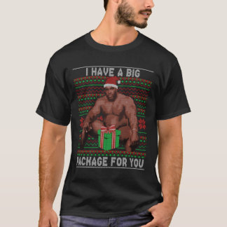 Barry Sitta på en bed Big Paket Ugly jul T Shirt