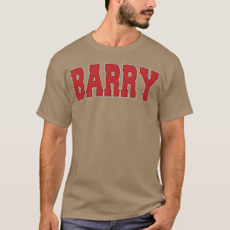 Barry Storbritannien Varsity stil Uk Sport vän T Shirt