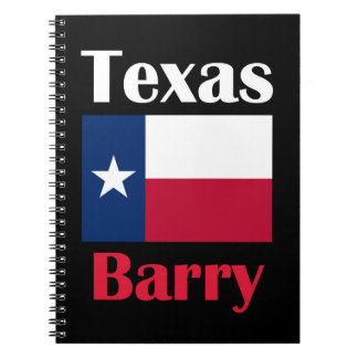 Barry TX Anteckningsbok