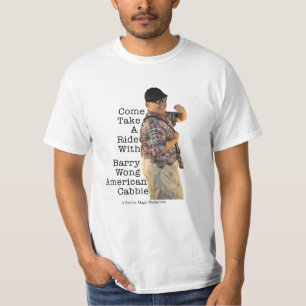 Barry Wong amerikan Cabbie T-shirt
