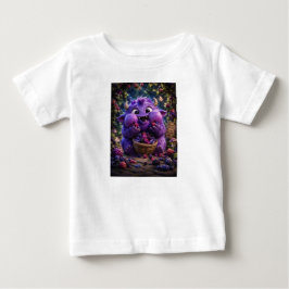 Bärrymling Söt Monster Fantasy Skogs Konst T Shirt