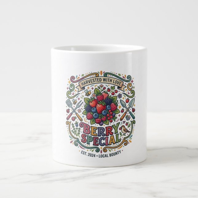 Bärsk speciella t-shirt jumbo mugg (Framsidan)