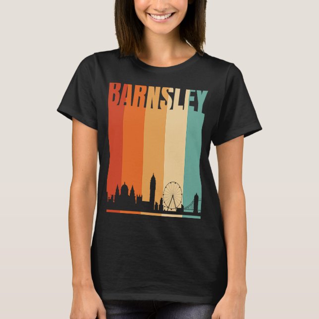 Barsley City Skyline T Shirt (Framsida)