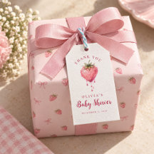 Bärsoet Jordgubbs Baby Shower