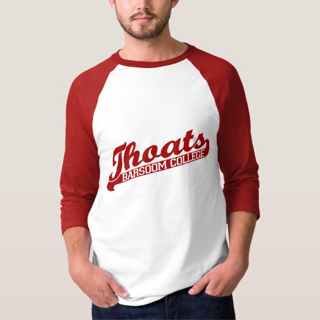 Barsoom högskolaThoats Carter Raglan Tröja (Framsida)