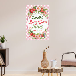 Bärsött Baby Shower Affisch