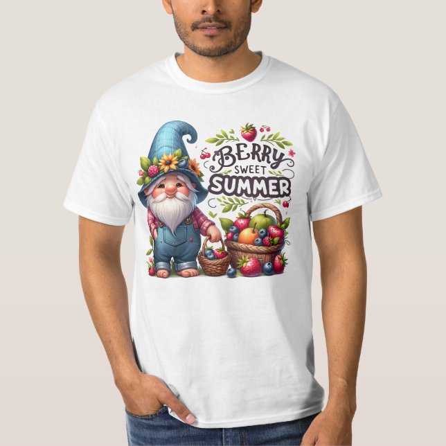 Bärsött sommar  t shirt (Framsida)