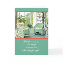 Bärstolar Framifrån Porch Sweet Thinking of You