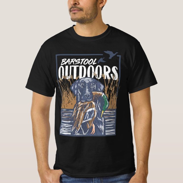 Barstool Utomhus Anka Hunt Tee, högklasskjorta T Shirt (Framsida)