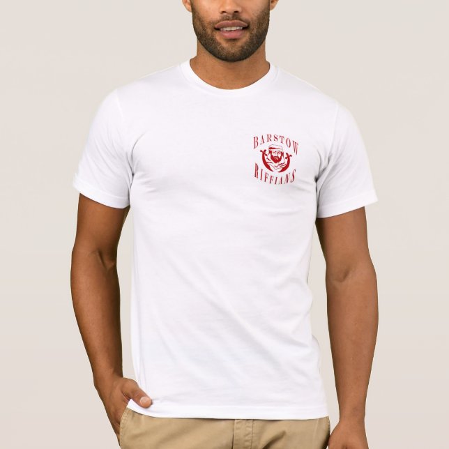 Barstow högstadium Riffians Tee (Framsida)