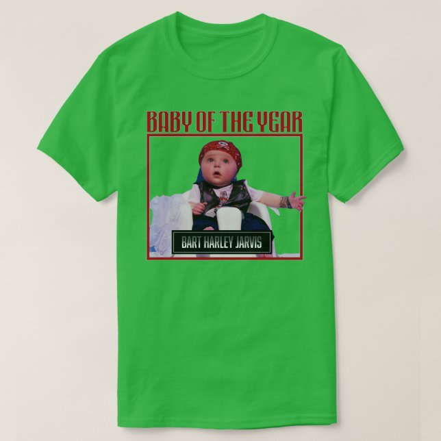 Bart Harley Jarvis Baby under året T Shirt (Design framsida)