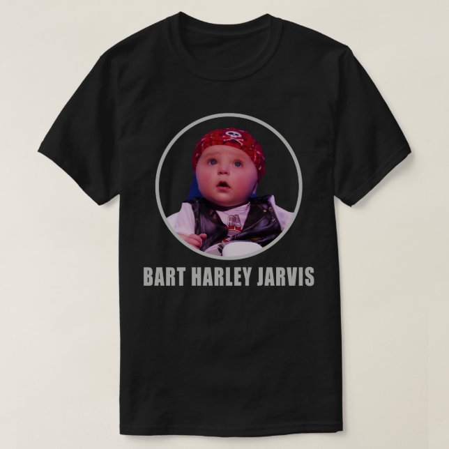 Bart Harley Jarvis T Shirt (Design framsida)