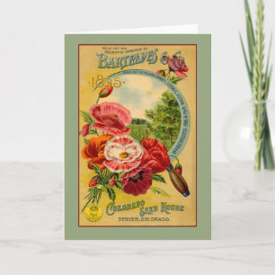 Barteldes Colorado Seed Company Art Cards Kort