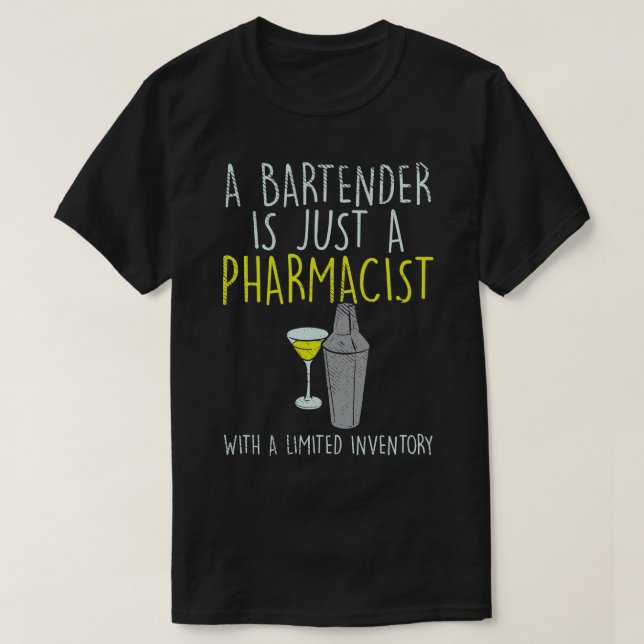 Bartender 8 t shirt (Design framsida)