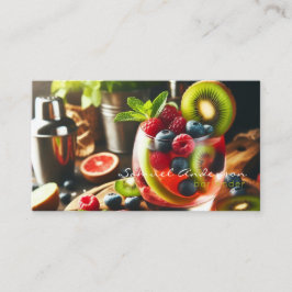 Bartender-Affärskorten Visitkort