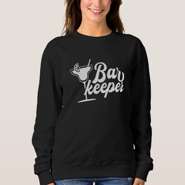 Bartender Barskötare Bartender Barman Barkeeper T Shirt (Framsida)