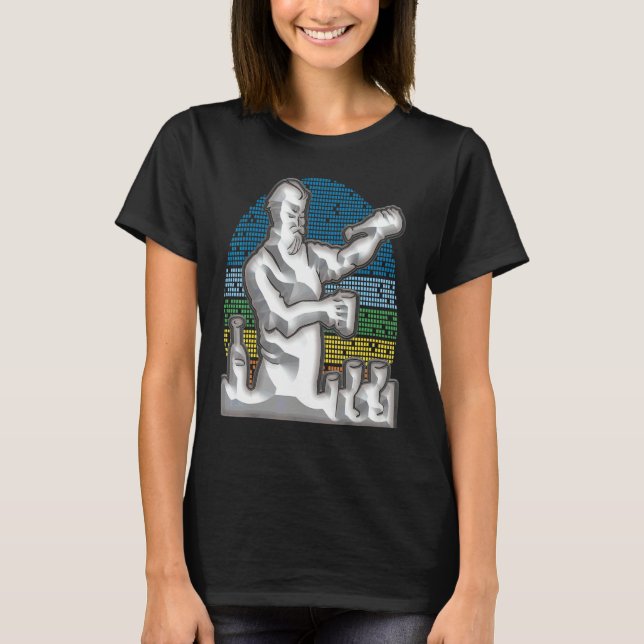 Bartender Bartender Säger Cocktail Bar Party T Shirt (Framsida)