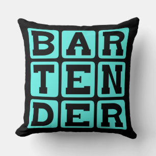 Bartender, Drink Dispenser Kudde