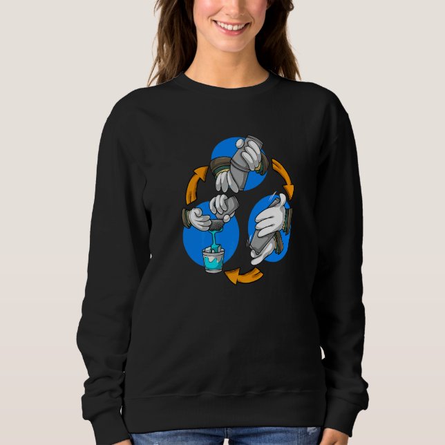 Bartender Drinkmixning Bartender Cocktail Barperso T Shirt (Framsida)