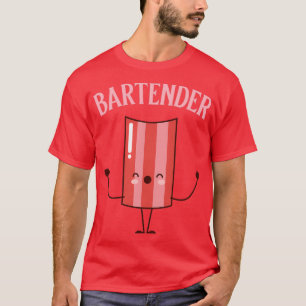 Bartender Flexing T Shirt