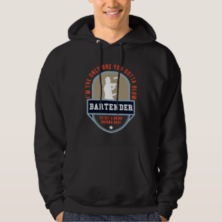 Bartender För manar Women Tapster Chef Barman Hoodie