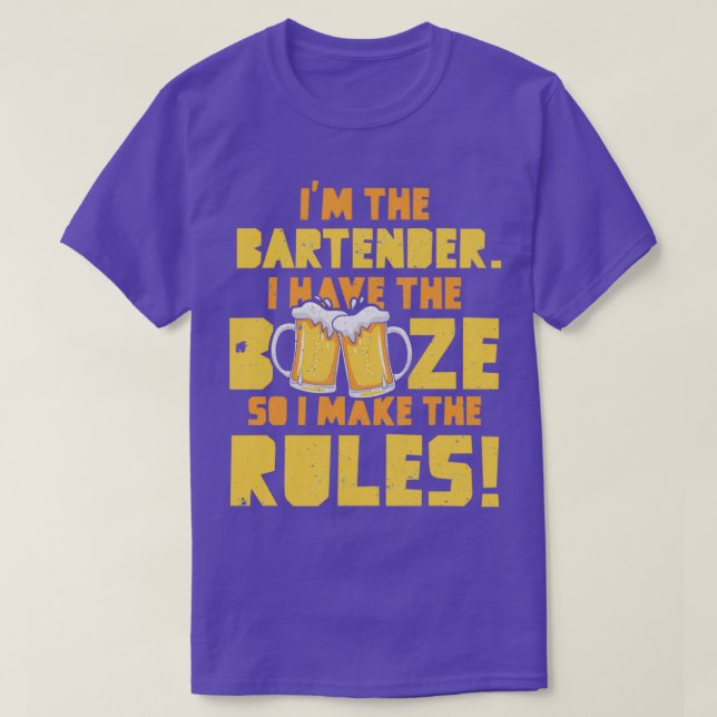 Bartender Funny 20 T Shirt (Design framsida)