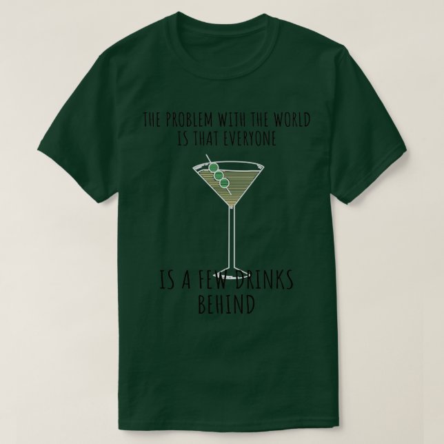 Bartender Funny Satt 13 T Shirt (Design framsida)